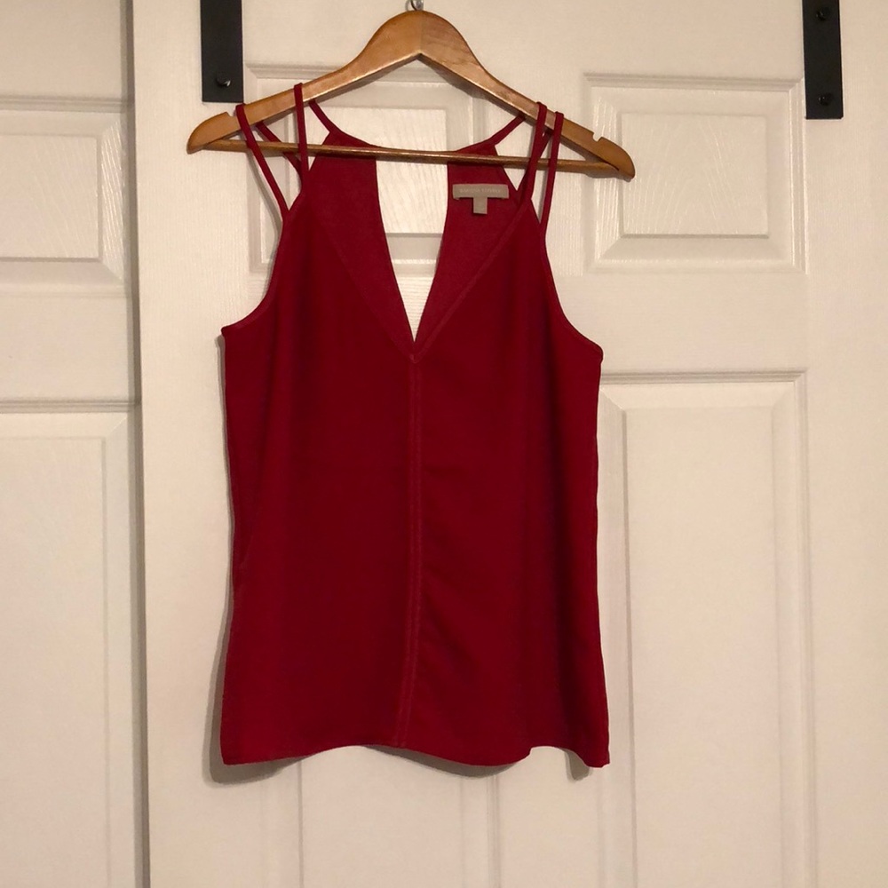 Banana Republic strappy low cut blouse